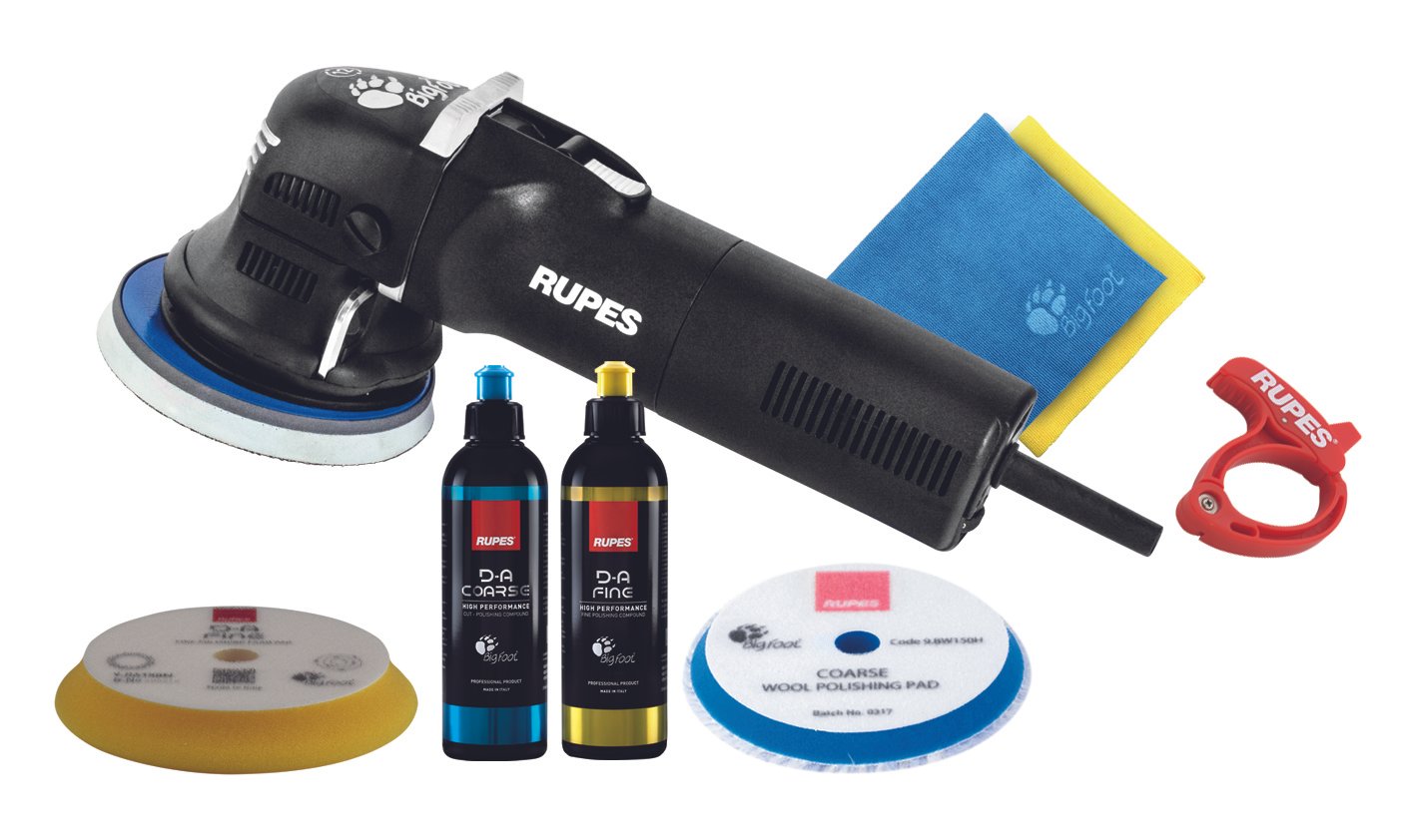 RUPES LHR 12E DUETTO RANDOM ORBITAL POLISHER BAS