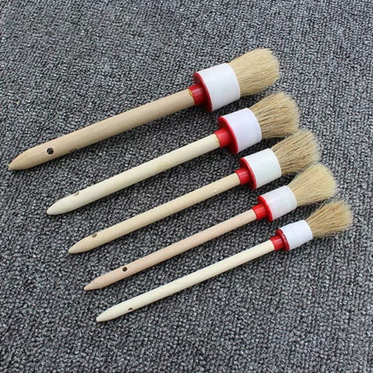 RioDetails Set of 5pcs Natural Hair Detailing Brushes
