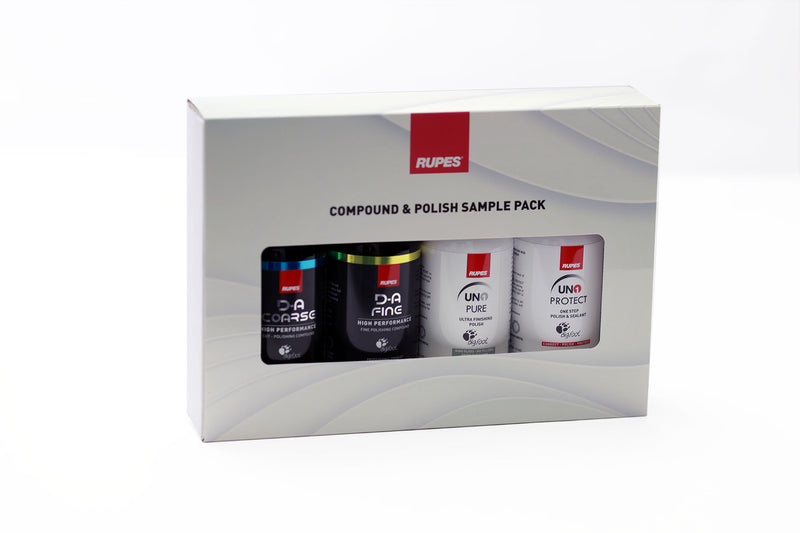 KIT TEASER - COMPOUND & POLISH SAMPLE PACK