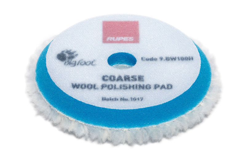 RUPES BLUE COARSE POLISHING WOOL PAD 3''inch