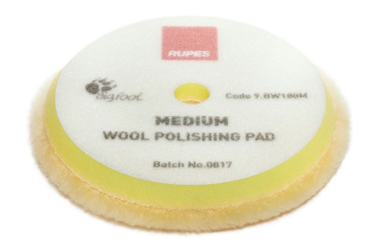 RUPES D-A MEDIUM WOOL POLISHING PADS 6"Inch