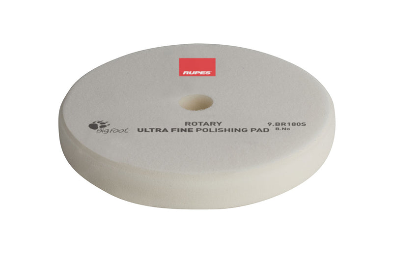 RUPES ROTARY FOAM POLISHING PADS ULTRA FINE WHITE 6.25"inch