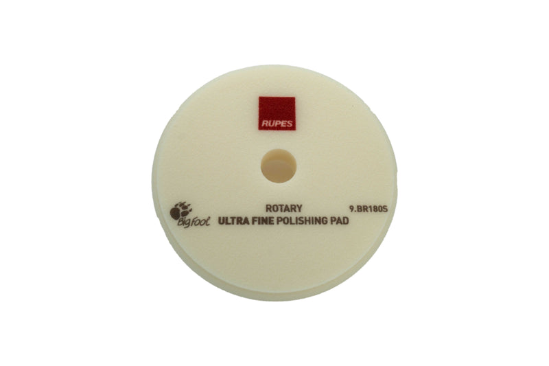 RUPES ROTARY FOAM POLISHING PADS ULTRA FINE WHITE 6.25"inch